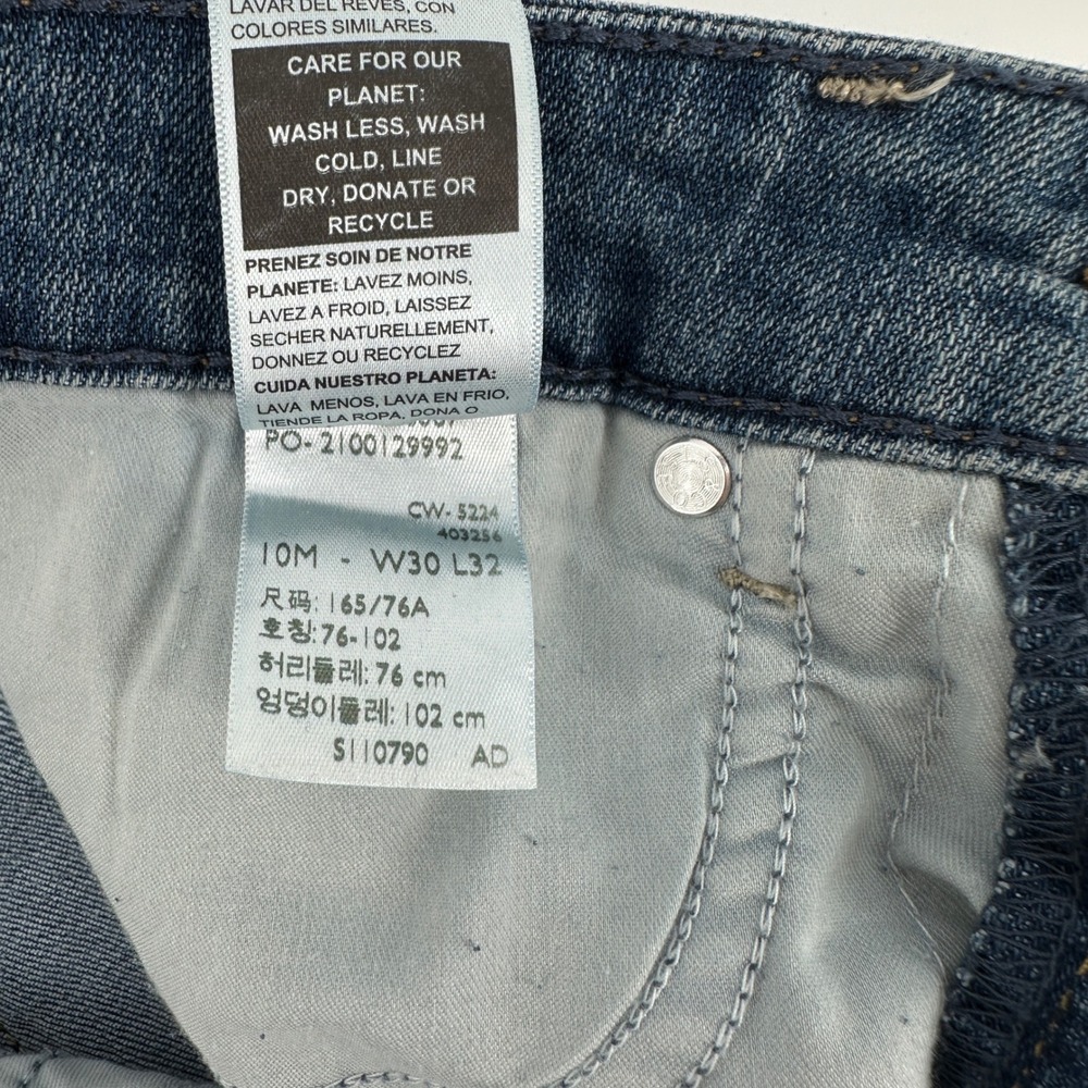 Levi Strauss Signature Womens Size 10M Blue Mid Rise Bootcut Jeans‎ W30 L32 - Picture 9 of 12